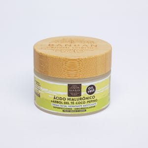 CREMA FACIAL ARBOL DEL TE Y ACIDO HIALURONICO