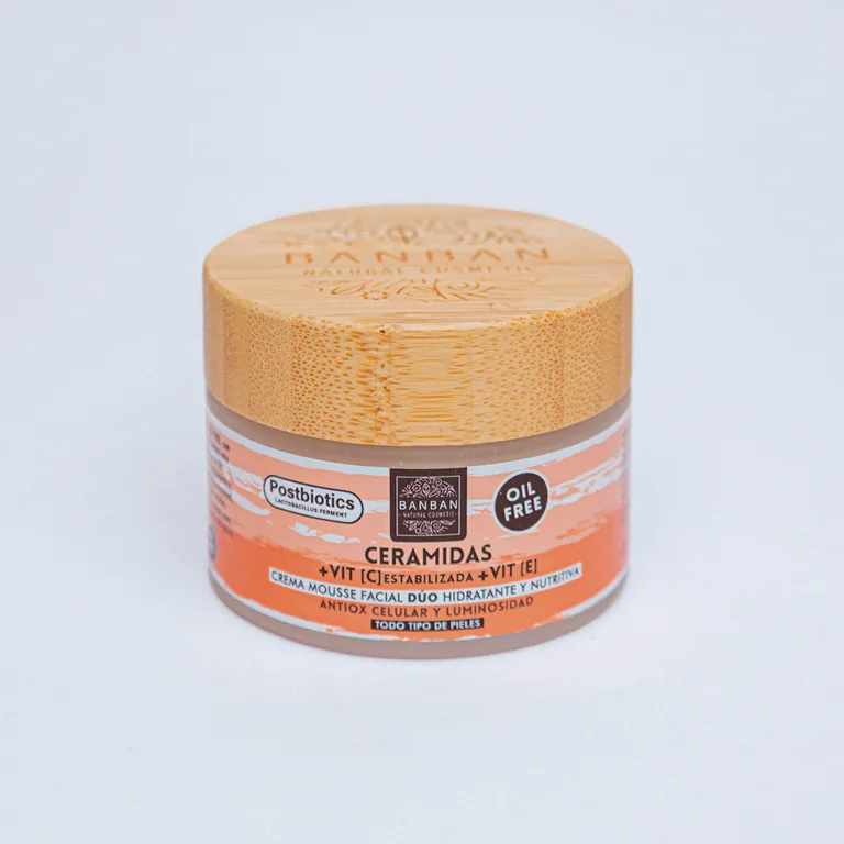 CREMA MOUSSE FACIAL DÚO CERAMIDAS Y VITAMINA C